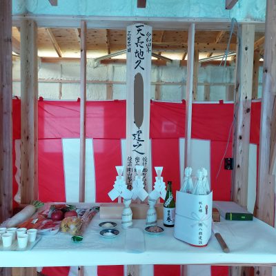【栃木県日光市】注文住宅建築　上棟式を執り行いました。 - 八興ハウス - ブログ