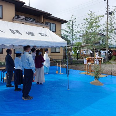 【栃木県日光市】O様邸新築工事 地鎮祭 - 八興ハウス - ブログ