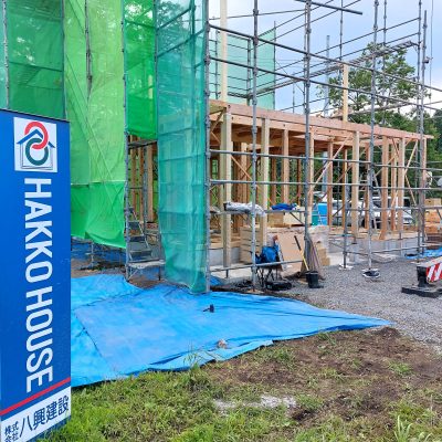 【栃木県日光市】F様邸注文住宅新築工事　建方 - 八興ハウス - ブログ