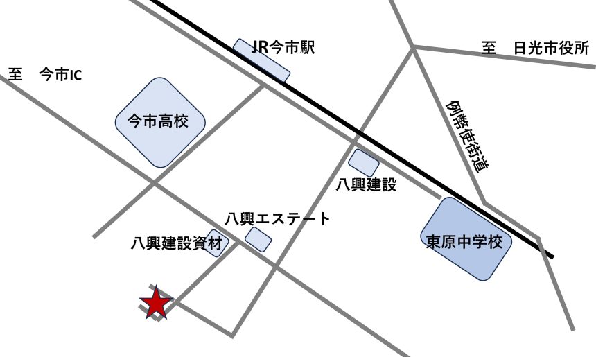 現地案内図