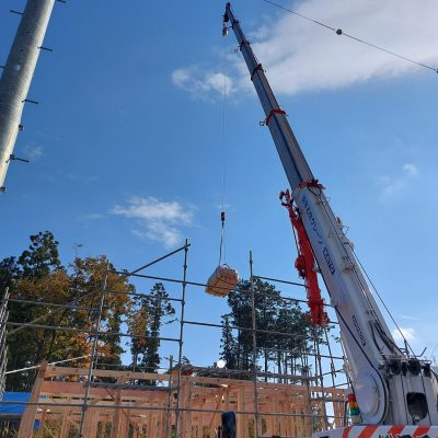【栃木県日光市】Y様邸注文住宅新築工事　建方 - 八興ハウス - ブログ